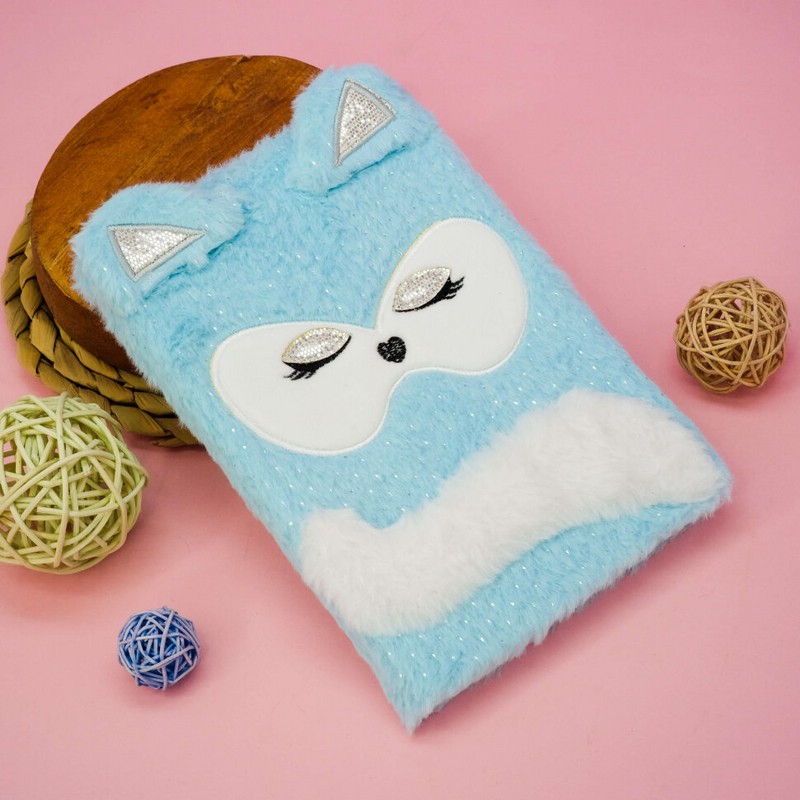 Блокнот плюшевый 'Sleeping fox' (лис)