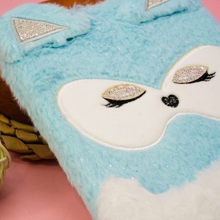 Блокнот плюшевый 'Sleeping fox' (лис) 2