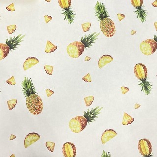 Упаковочная бумага 'Pineapple' (ананас) 50х70 см