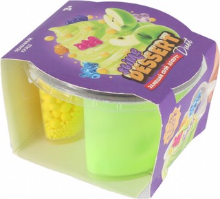 Слайм Slime dessert Duet. Яблочный краш