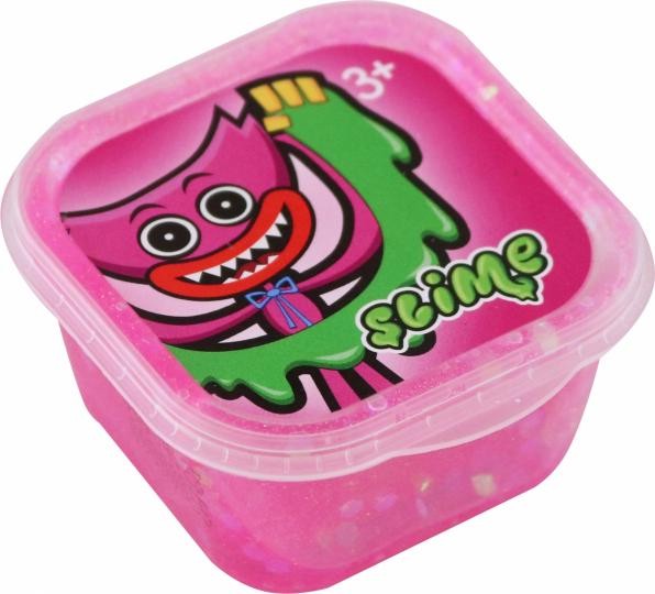 Slime (слайм) розовый с блестками