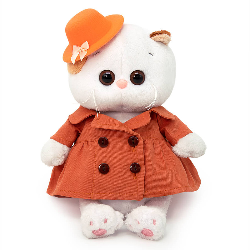 Ли-ли Baby в тренче и шляпке, 20 см