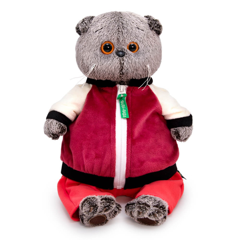 Басик в спортивной курточке и штанах, 22 см