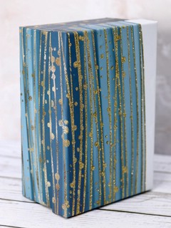 Коробка подарочная 'Golden lines' №1, 18х12х7 см 2