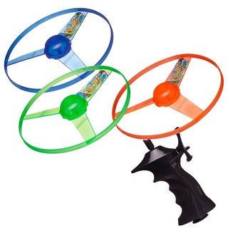 Вертушка-бумеранг летающий, 3 штуки, с запускающим устройством 4