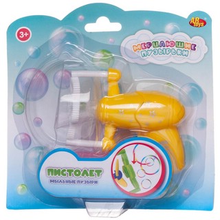 Пистолет-вентилятор для мыльных пузырей 'Мерцающие пузырьки' 50 мл 2