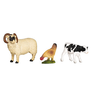 Пакетик-сюрприз 'Животные фермы' 3 фигурки 2