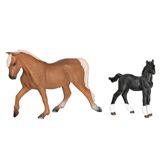 Пакетик-сюрприз 'Лошади с жеребятами' 2 фигурки 2