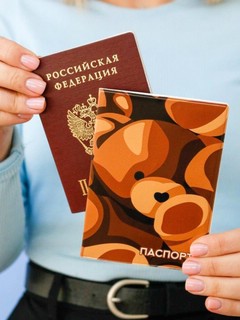 Обложка для паспорта Bear