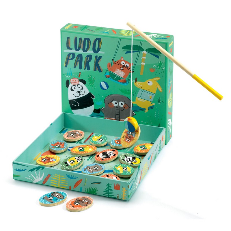 Магнитная игра 4в1 «Людопарк»