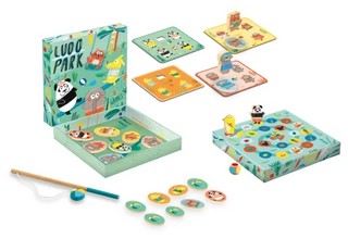 Магнитная игра 4в1 «Людопарк» 6