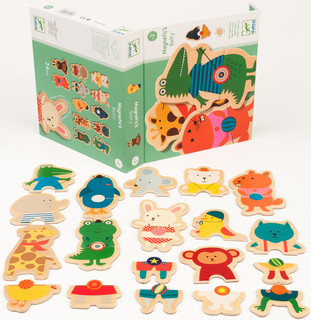 Набор пазлов «Обезьянка и её друзья», 4/6/9 элементов 3