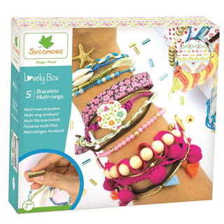 Набор для создания украшений Lovely Box «Многорядные браслеты» 1