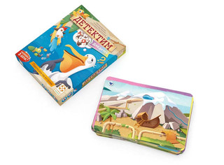 Настольная игра Детектим. Для детей 'Переполох на острове' 2