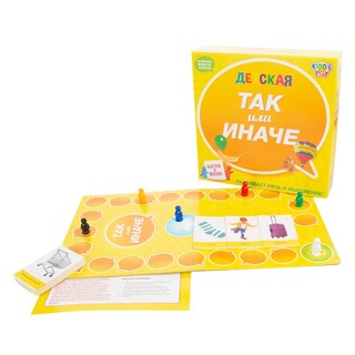 Настольная игра 'ТАК или ИНАЧЕ' детская 4