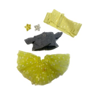 Жакет и юбка из сетки для Зайки Ми, 15 см 1