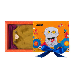 Бархатный комбинезон и шарфик для Басика 19 см 5