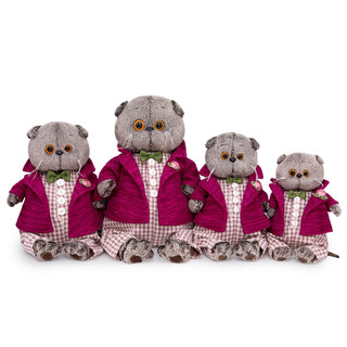 Басик в комбинезоне и пиджаке, 19 см 4