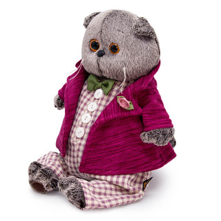 Басик в комбинезоне и пиджаке, 19 см 2