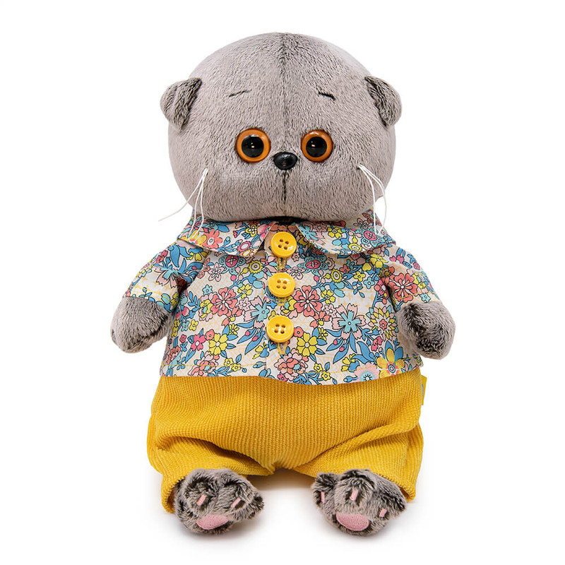 Басик Baby в рубашке и штанишках, 20 см