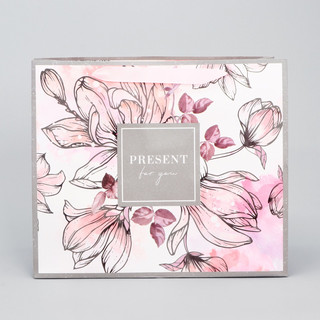 Пакет ламинированный горизонтальный «Present for you», 27x23x11.5 см 2