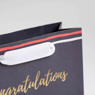 Пакет крафтовый горизонтальный «Congratulations», 15 x 12 x 5.5 см 3