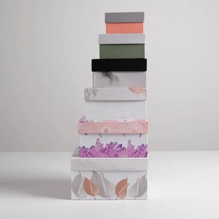 Коробка квадратная 'Античность' №4, 16 х 16 х 9 см 3