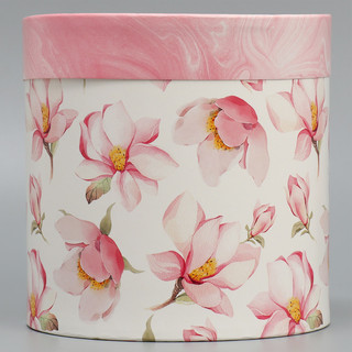 Коробка круглая 'With love' 16 х 16 см 2