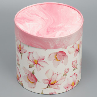 Коробка круглая 'With love' 16 х 16 см