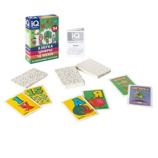 IQ-карточки 'Азбука, Цифры, IQ мемо', Dream Makers 3