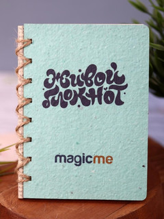 Живой блокнот Magicme, мятный 2
