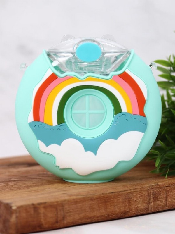 Бутылка 'Rainbow donut' 380 мл, голубой