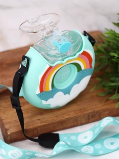 Бутылка 'Rainbow donut' 380 мл, голубой 5
