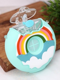Бутылка 'Rainbow donut' 380 мл, голубой 6
