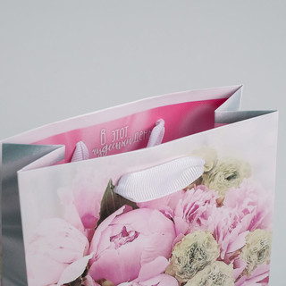 Пакет ламинированный вертикальный «Радости!», S 12 х 15 х 5,5 3