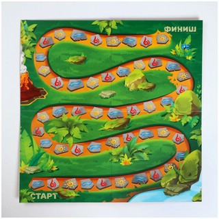 Настольная игра 'Бродилка. Путешестие по Джунглям' 3