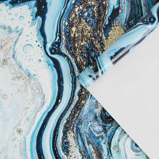 Бумага упаковочная глянцевая «Мрамор», 50 x 70 см
