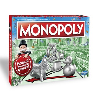 Настольная игра 'Monopoly Классическая', обновленная, артикул C1009 1