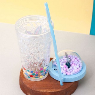 Бутылка тамблер 'Mermaid ball' 450 мл, голубой 2