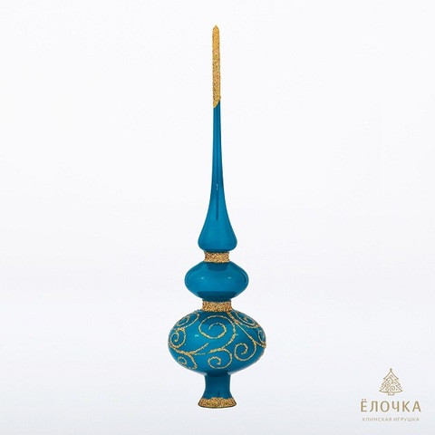 Елочная верхушка 'Сувенирная', стекло, артикул С 2051