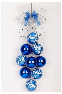 Гирлянда 'Вьюга', стекло, 45 см, артикул С 2222