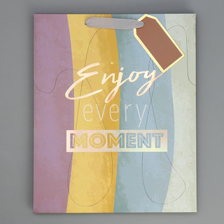 Пакет ламинированный «Лови момент», 25x30.5x13 см 8