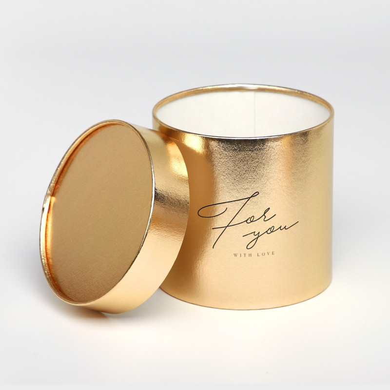 Коробка круглая 'For you' 15 х 15 см