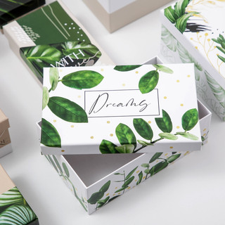 Коробка прямоугольная 'Green' 22х14х8.5 см 5