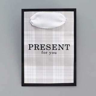 Пакет ламинированный «Подарок», 7 x 10 x 7 см 7