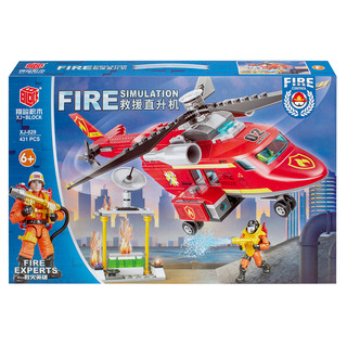 Конструктор «Пожарная техника» XJ-829F