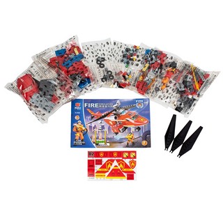 Конструктор «Пожарная техника» XJ-829F 2