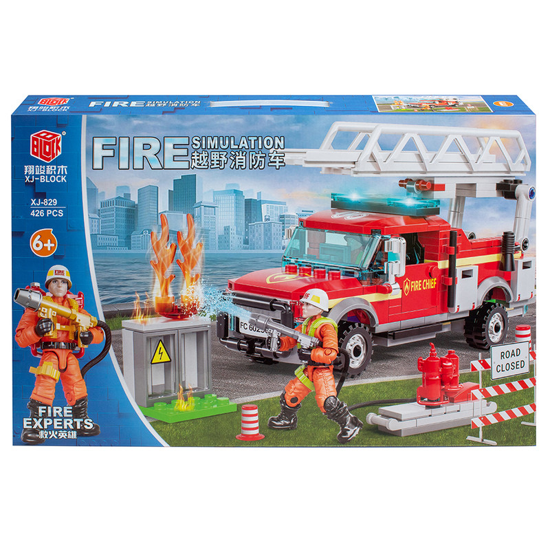 Конструктор «Пожарная техника» XJ-829E