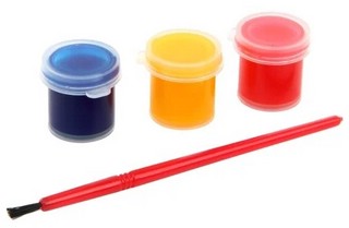 Набор для росписи витража 'Белочка и бобер' 2