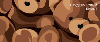 Обложка для студенческого «Bear» 6